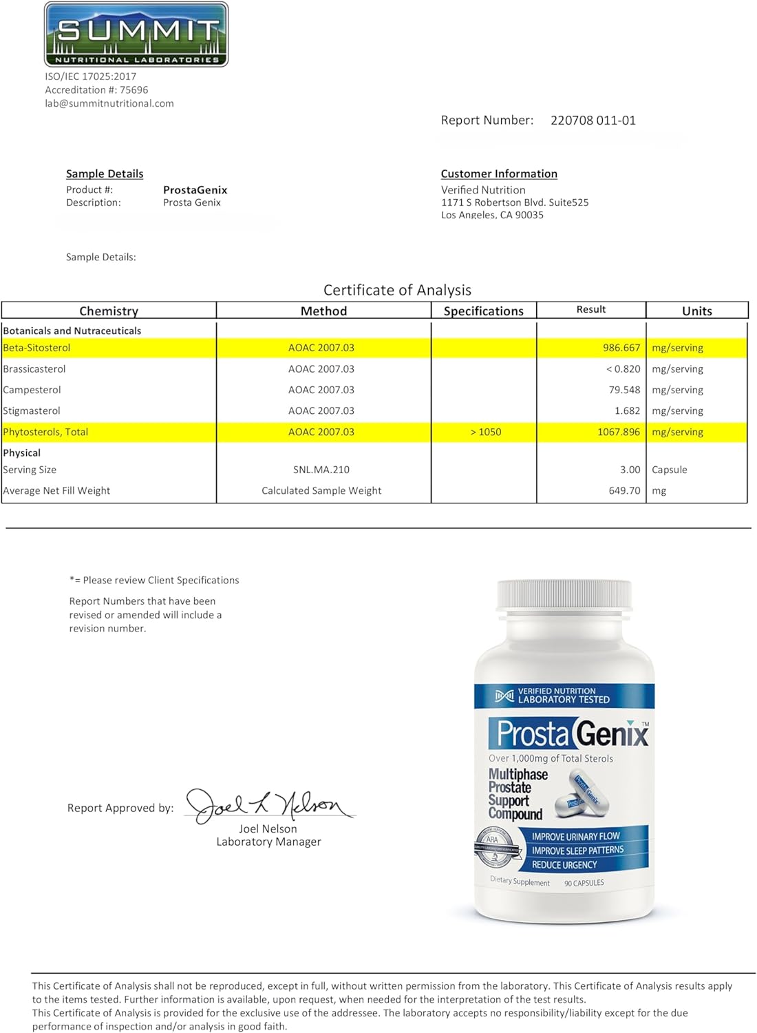 Multiphase Prostate Supplement-Featured on Larry King Investigative TV Show - Over 1 Million Sold -End Nighttime Bathroom Trips, Urgency, & More.
