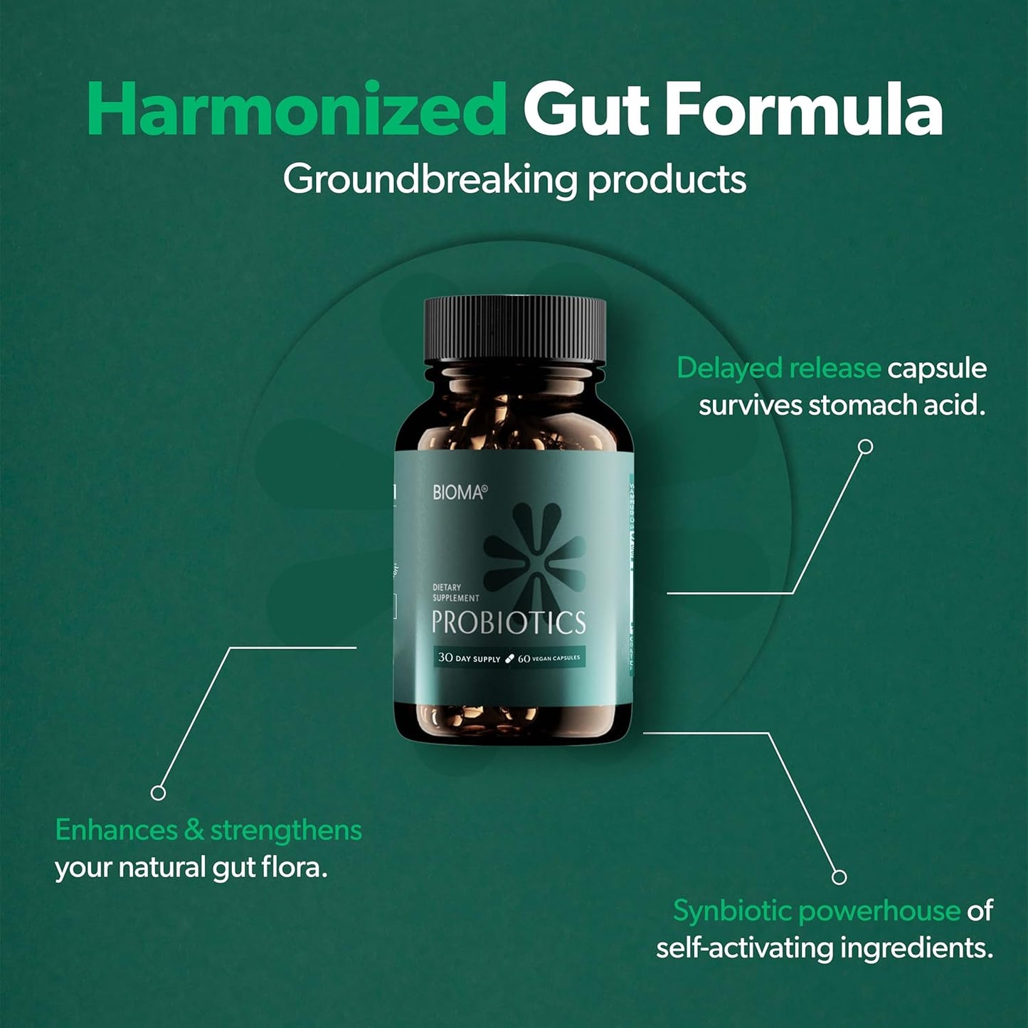 BIOMA Probiotics for Weight Management & Digestive Health