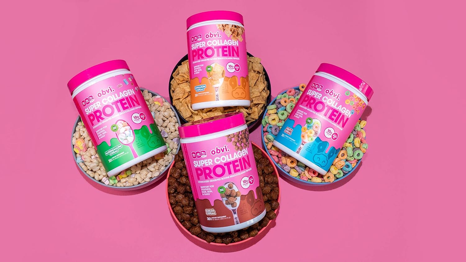 Obvi Collagen Peptides Vitamins