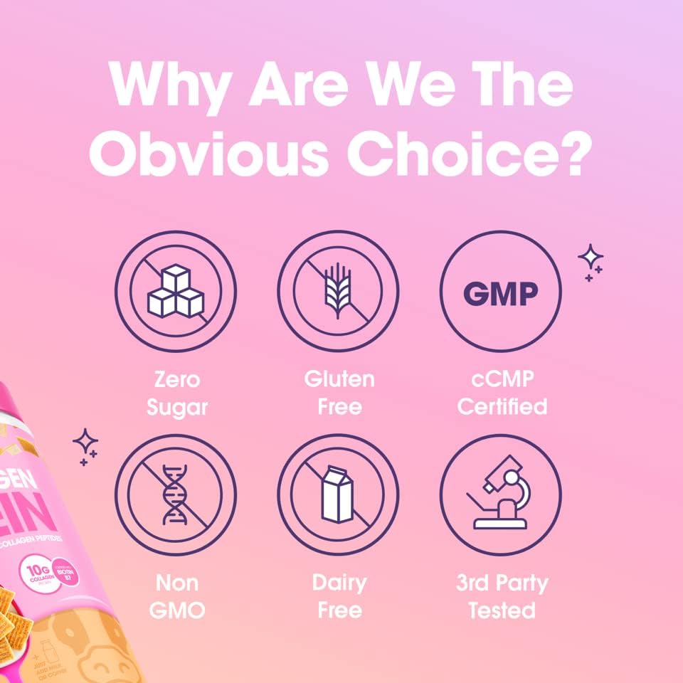 Obvi Multi-Collagen Super Protein Powder (Chocolate Cereal, 14 Oz) | Keto-Friendly, Gluten and Dairy Free | Hydrolyzed Grass-Fed Bovine Collagen Peptides | Supports Gut Health,Healthy Hair, Skin,Nails