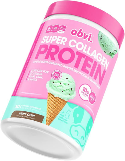 Obvi Collagen Peptides, Glowing Skin