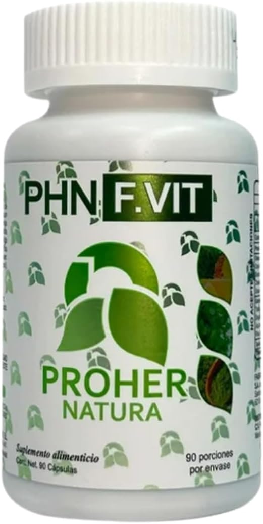 Phn F.vit Capsulas De Moringa Espirulina ORIGINAL figuravit