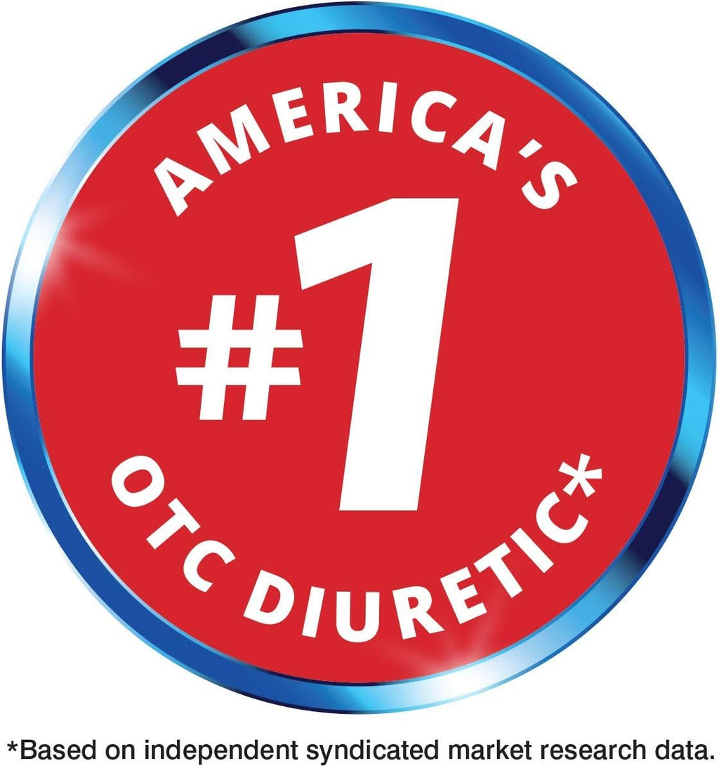 Diurex Ultra Re-Energizing Water Pills - Relieve Water Bloat - Feel Better & Less Heavy - 80 Count