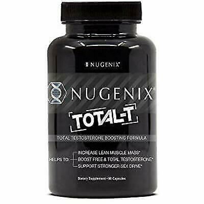 Nugenix Total-T, Free and Total Testosterone Booster Supplement for Men, 90 Count