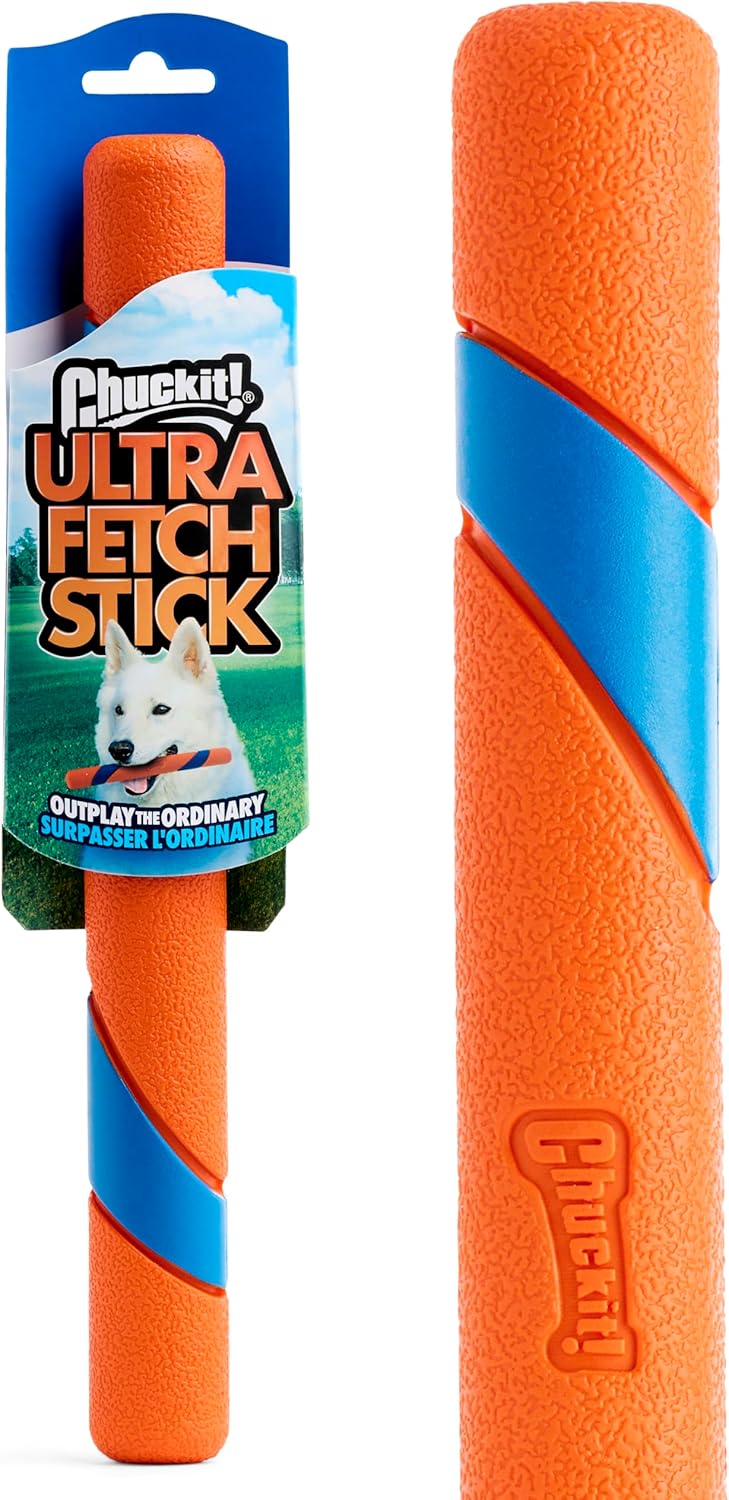 Chuckit! Interactive Dog Toy Ultra Fetch Stick - 12 Inch Outdoor Dog Toy for All Breed Sizes