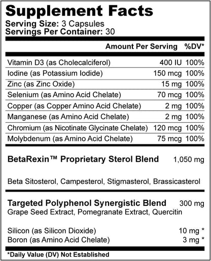 Multiphase Prostate Supplement-Featured on Larry King Investigative TV Show - Over 1 Million Sold -End Nighttime Bathroom Trips, Urgency, & More.