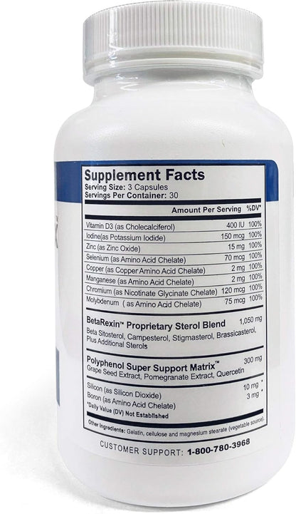 Multiphase Prostate Supplement-Featured on Larry King Investigative TV Show - Over 1 Million Sold -End Nighttime Bathroom Trips, Urgency, & More.