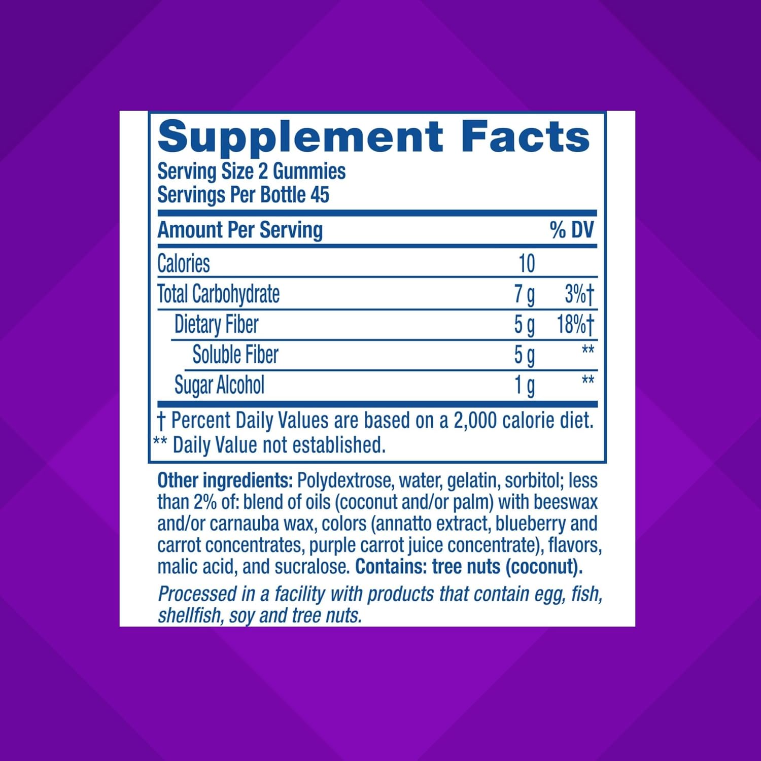 Vitafusion Fiber Well Gummy Vitamins, 90 Count (Packaging May Vary)