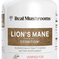 Real Mushrooms Lions Mane Supplement Capsules - Mushroom Supplement for Overall Wellness with Verified Beta Glucans – Non-GMO, Vegan Mushroom Supplements in 120 Capsules