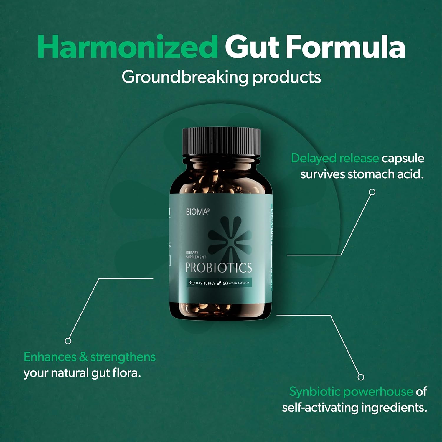 BIOMA Probiotics for Weight Management & Digestive