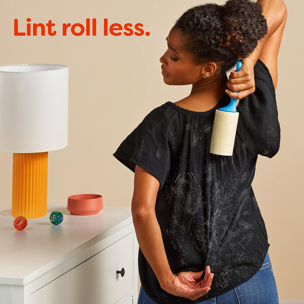 Bounce Pet Hair and Lint Guard Mega Dryer Sheets with 3X Pet Hair Fighters, Fresh Scent, 130 Count