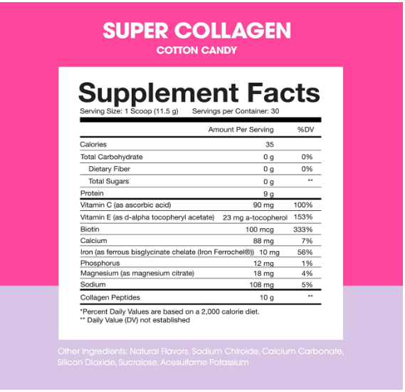 Obvi Collagen Peptides, Protein Powder